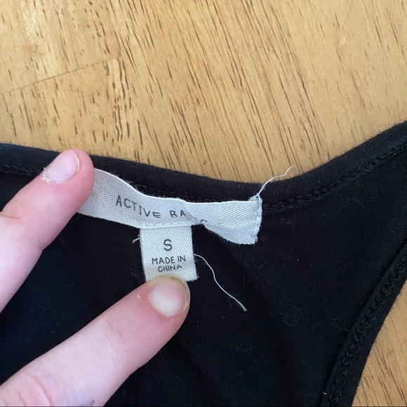 Active Basic Black Body Suit Size S - Picture 9 of 9